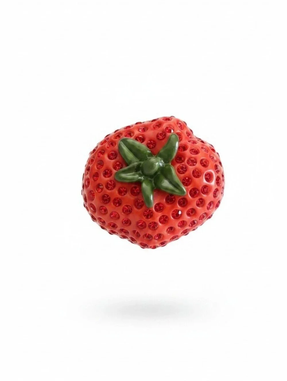 Betsey Johnson  NWT Red Strawberry RING .